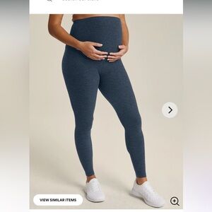 Spacedye Love the Bump Midi Maternity Legging size M